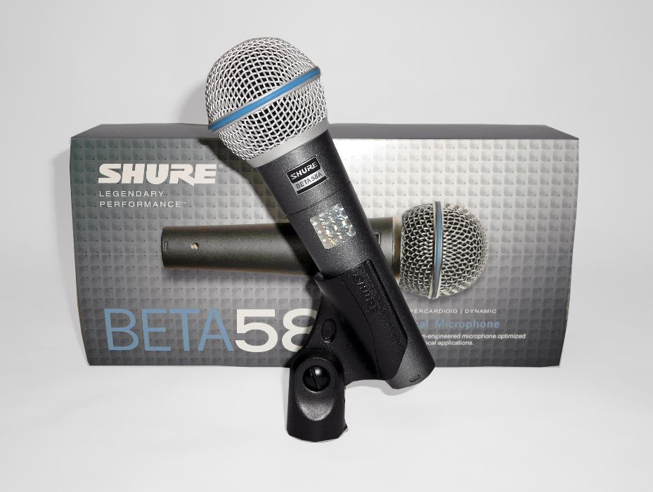 SHURE BETA 58A - мікрофон (Новий, Оригінал - Мексика)