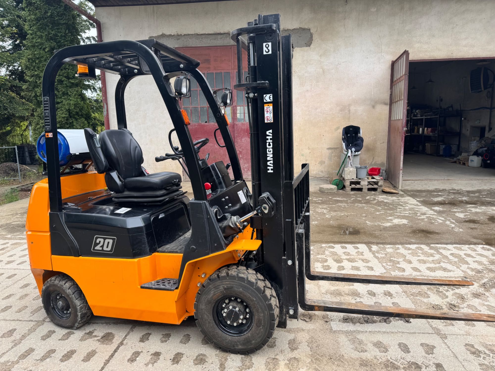 Wózek jezdniowy podnośnikowy HANGCHA 2000kg rok 2021