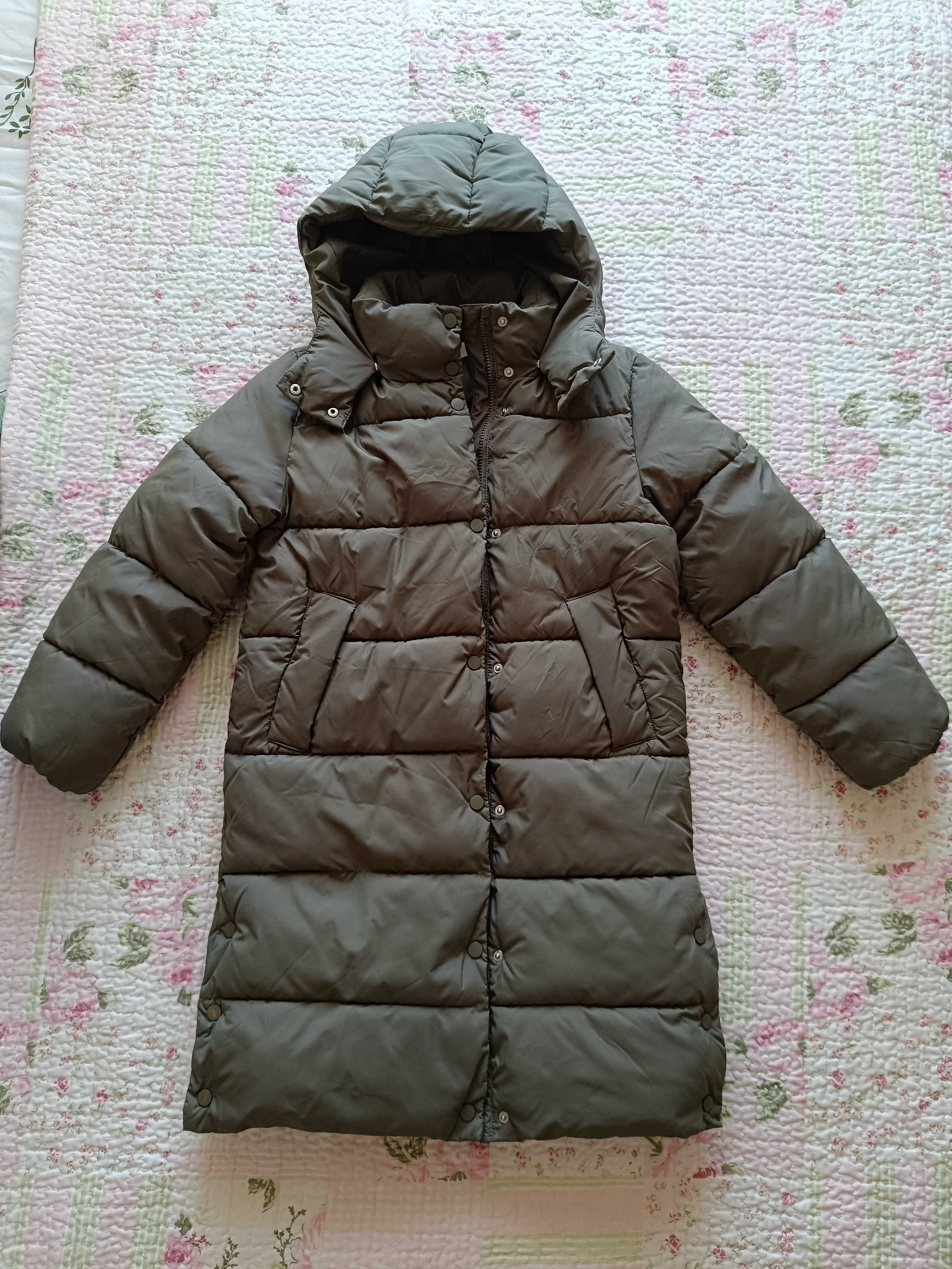 H&M Зимние пальто для девочки 10-11 лет.