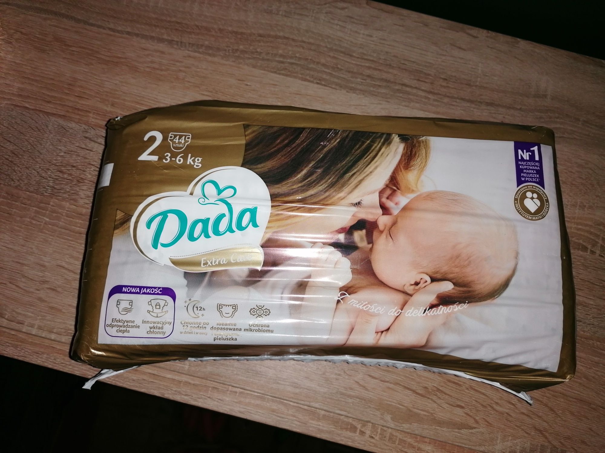 Pampersy pieluchy Dada extra care 44szt. 2, 3-6 kg