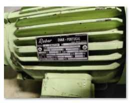 Motor Industrial, elétrico trifásico, Rabor II, 3W