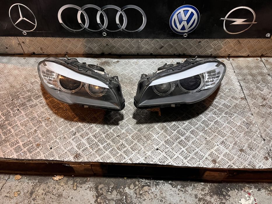 Bmw f10 f11 lampa przod bi xenon skretny kompletna