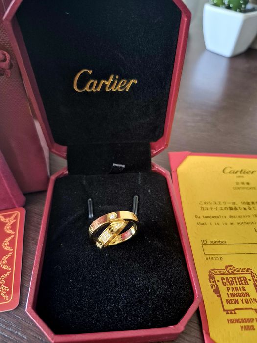 Anel Cartier Novo