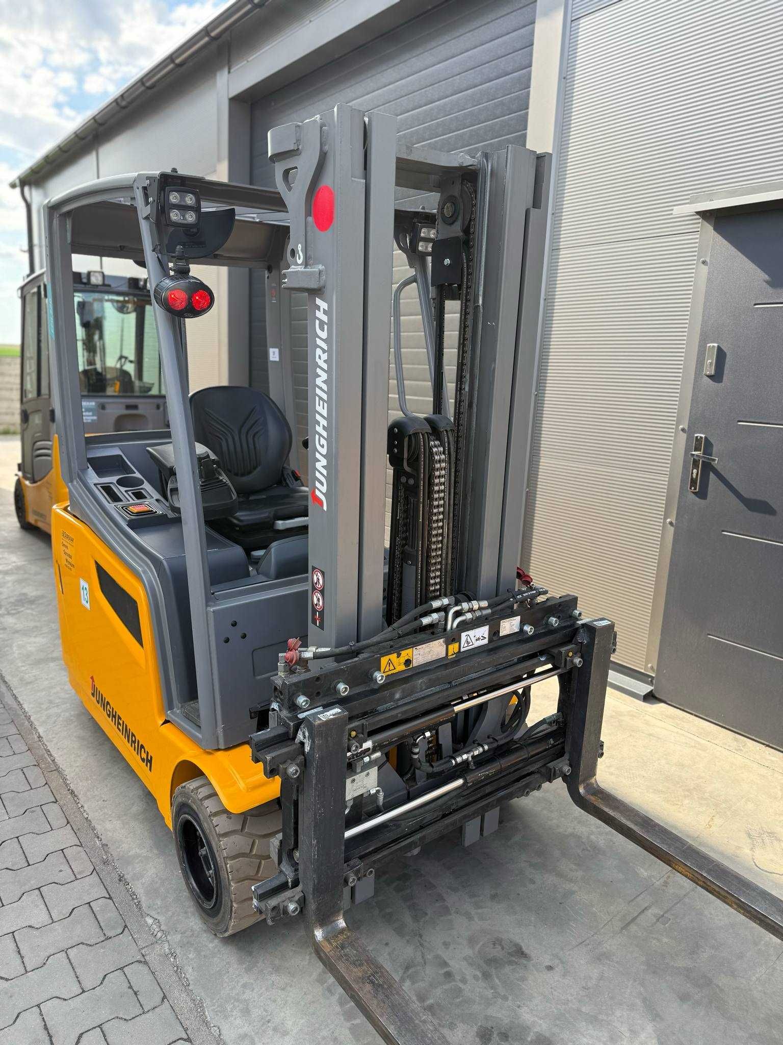 Wózek widłowy Jungheinrich EFG220 Triplex NOWA BATERIA Pozycjoner!