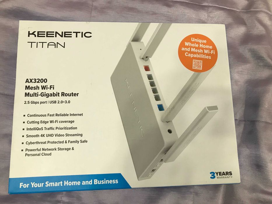 Маршрутизатор роутер WiFi Keenetic Titan KN-1811