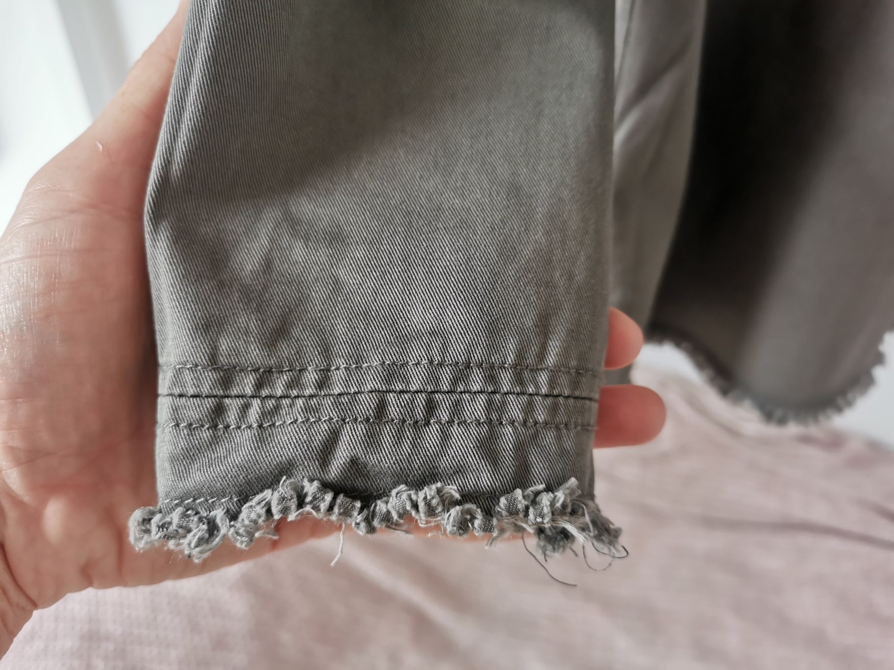 Kurtka wiosenna marynarka  w stylu militarnym h&m 122