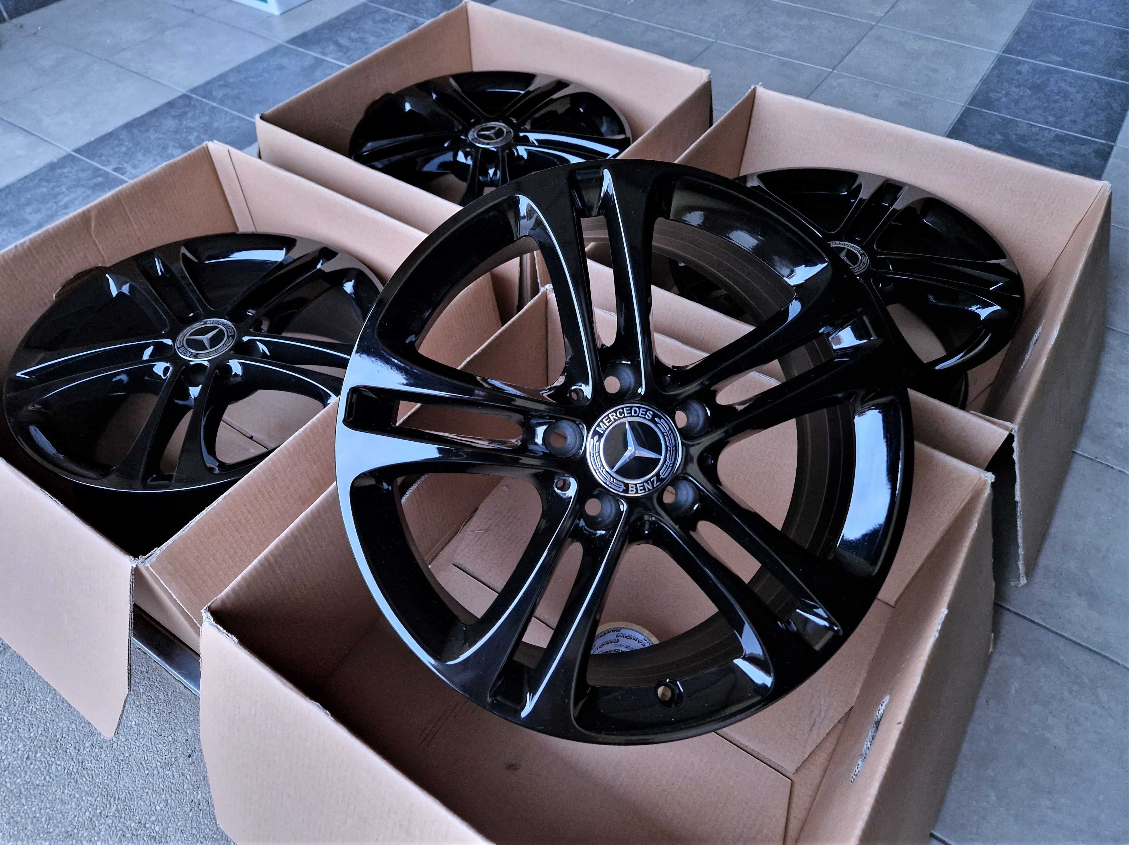 Alufelgi 17 Mercedes A B C CLA GLA V Vito Viano Czarne ! 5x112 807#