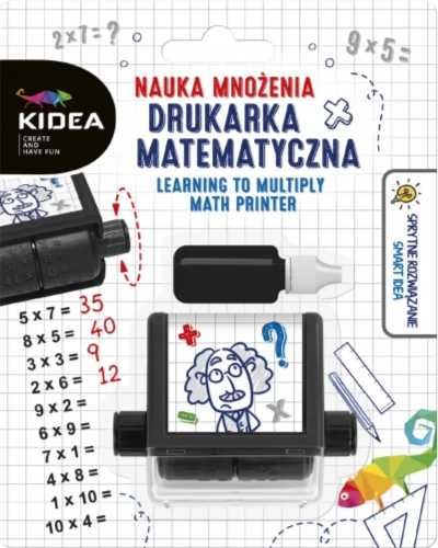 Nauka mnożenia drukarka matematyczna KIDEA