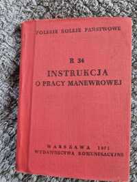 „R34 Instrukcja o pracy manewrowej”, 1971r.,  Lp. 96