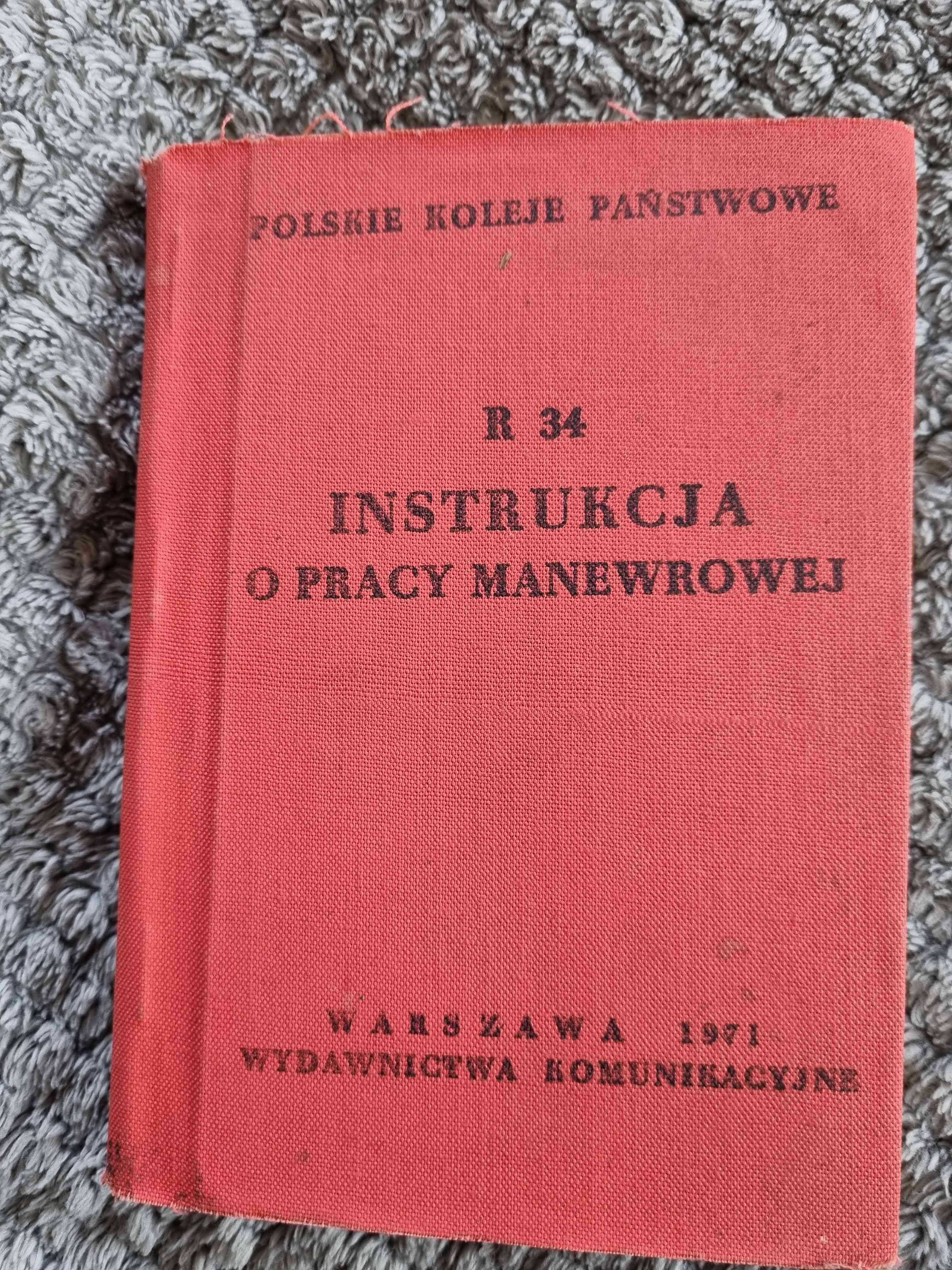 „R34 Instrukcja o pracy manewrowej”, 1971r.,  Lp. 96