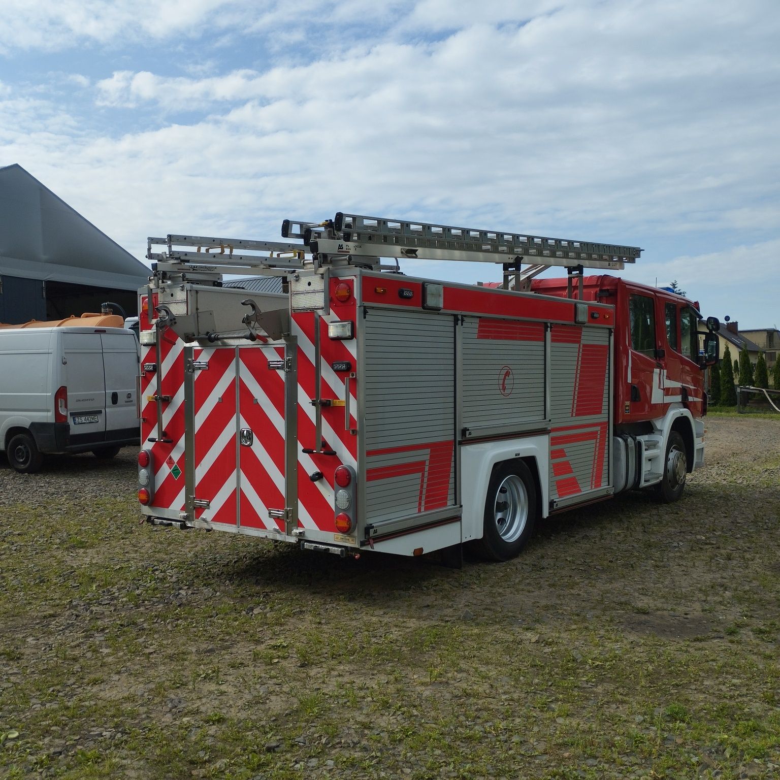 Samochód pożarniczy Scania P270,CNBOP,RATY.