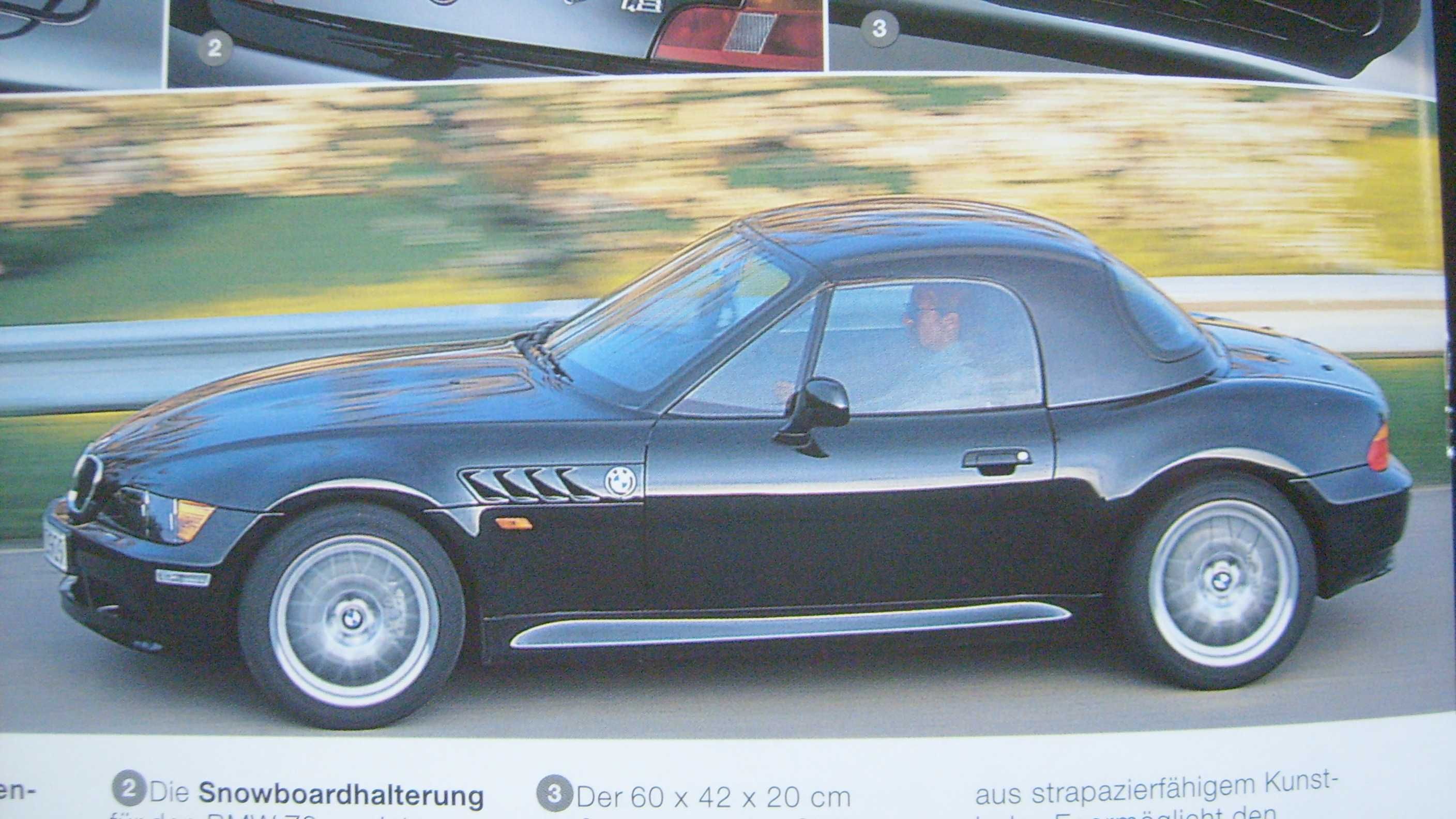 BMW Z3 Roadster E36/7 - 1999 *prospekt wyposażenie opcjonalne