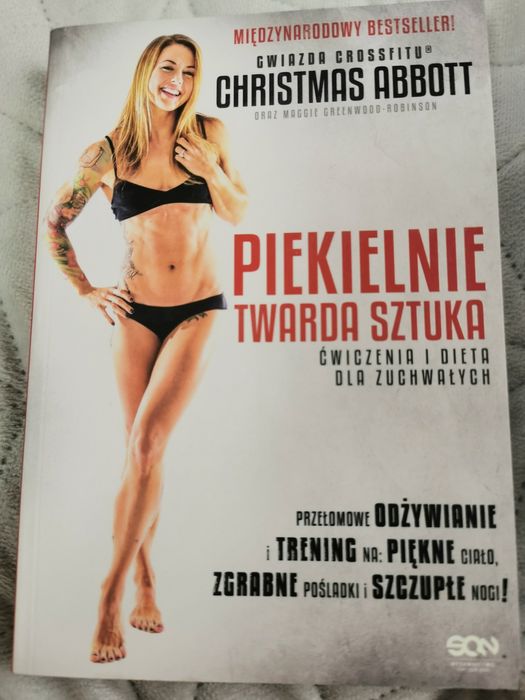 Christmas Abbott Piekielnie twarda sztuka książka