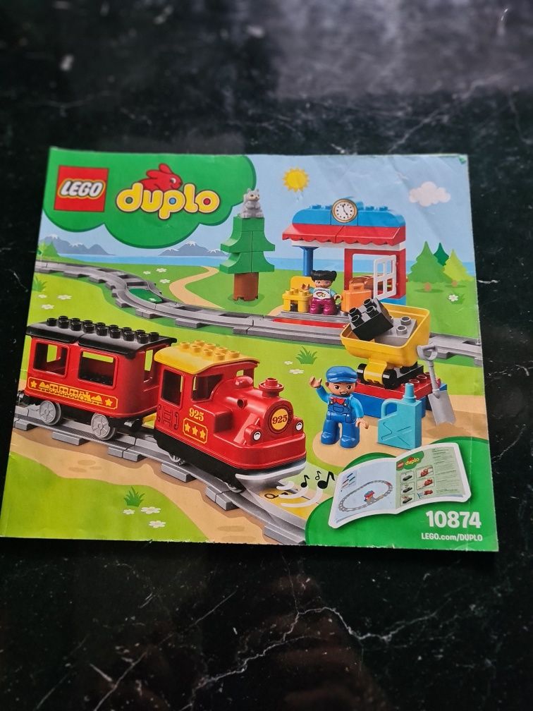 Lego duplo pociagi 2 lokomotywy