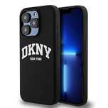 Etui Dkny Liquid Silicone White Printed Logo MagSafe na iPhone 14 Pro
