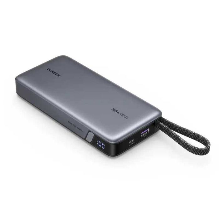 Новий Ugreen 67w 20000mAh fast charging power bank BUILT-IN CABLE