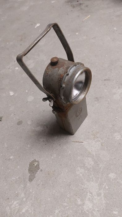 Lampa Górnicza FSR U6  Antyk Zabytek