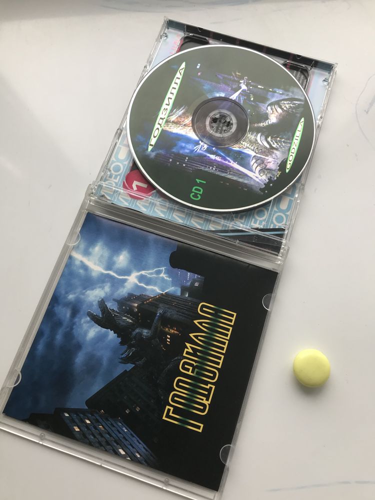 CD диск фильм Годзилла