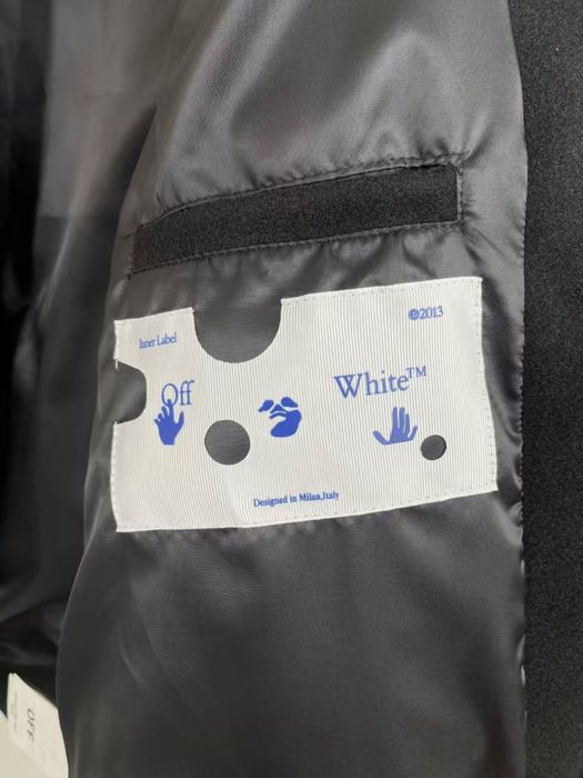 OFF-white бомбер куртка мужская унисекс оверсайз оригинал черная