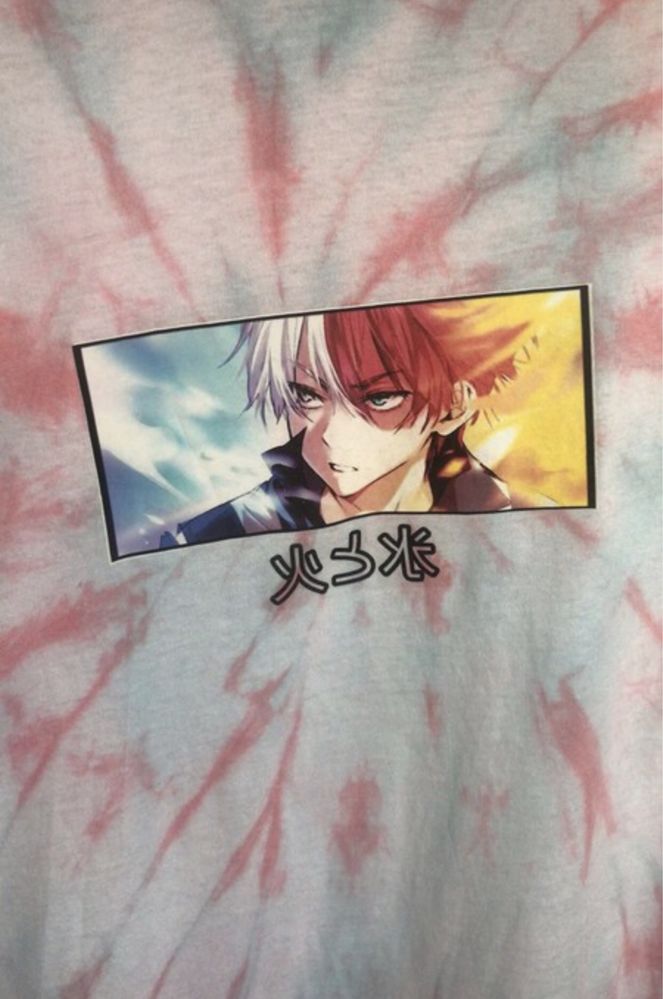 koszulka my hero academia todoroki