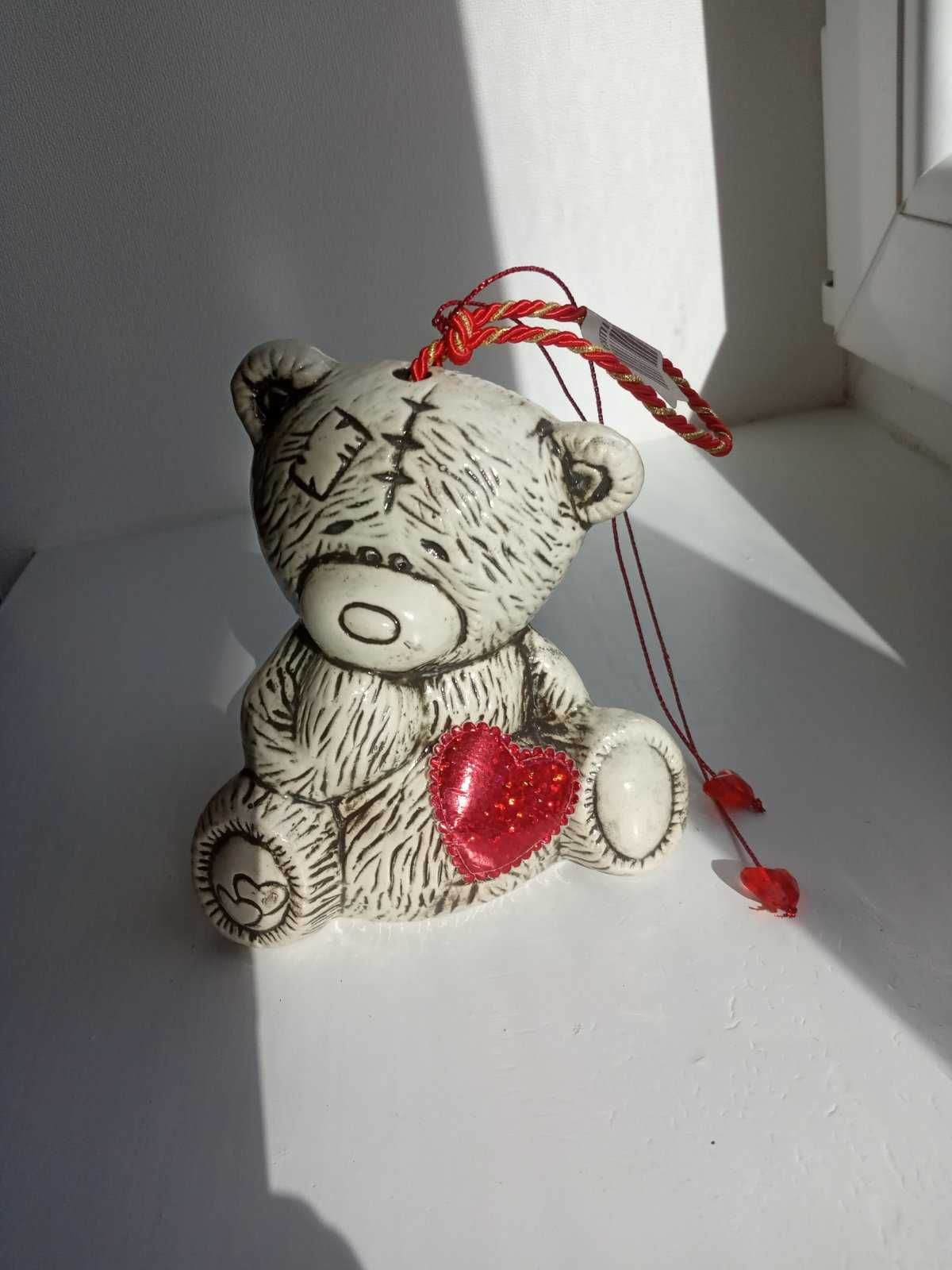 Подарок, мишка Тедди, обезьянки, керамические фигурки