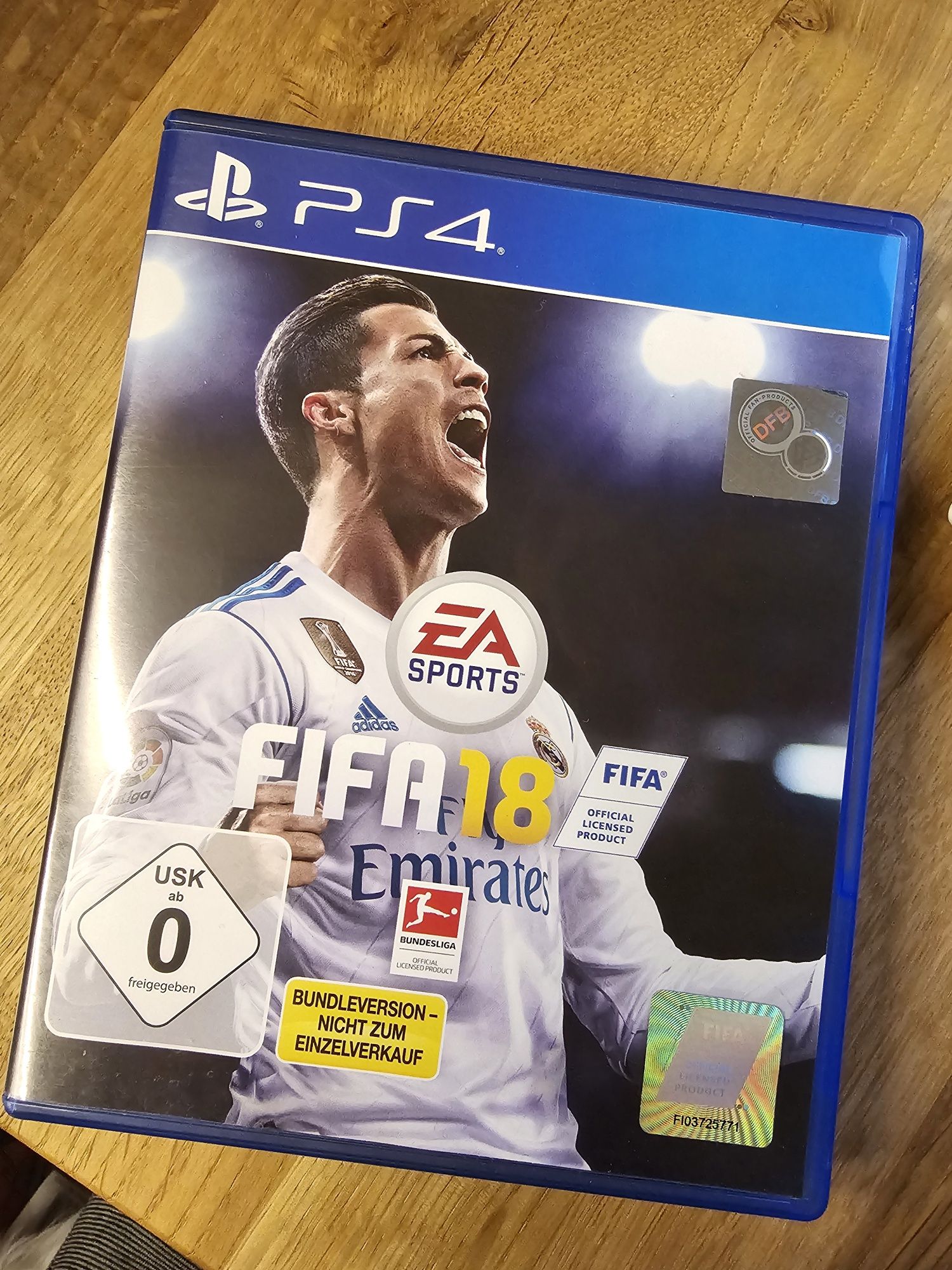 FIFA 18 PS4 PlayStation 4 EA Sports Sony