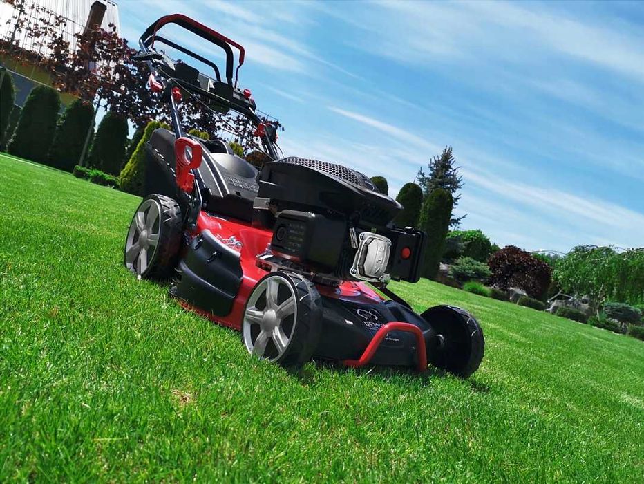 Kosiarka spalinowa z napędem z koszem DEMON 53CM RV170 SILNIK RATO