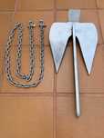 Âncora / Ferro de Fundear de 8kg + Corrente