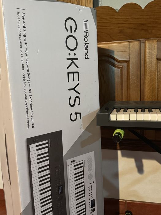 Teclado rolando Go keys 5 como novo