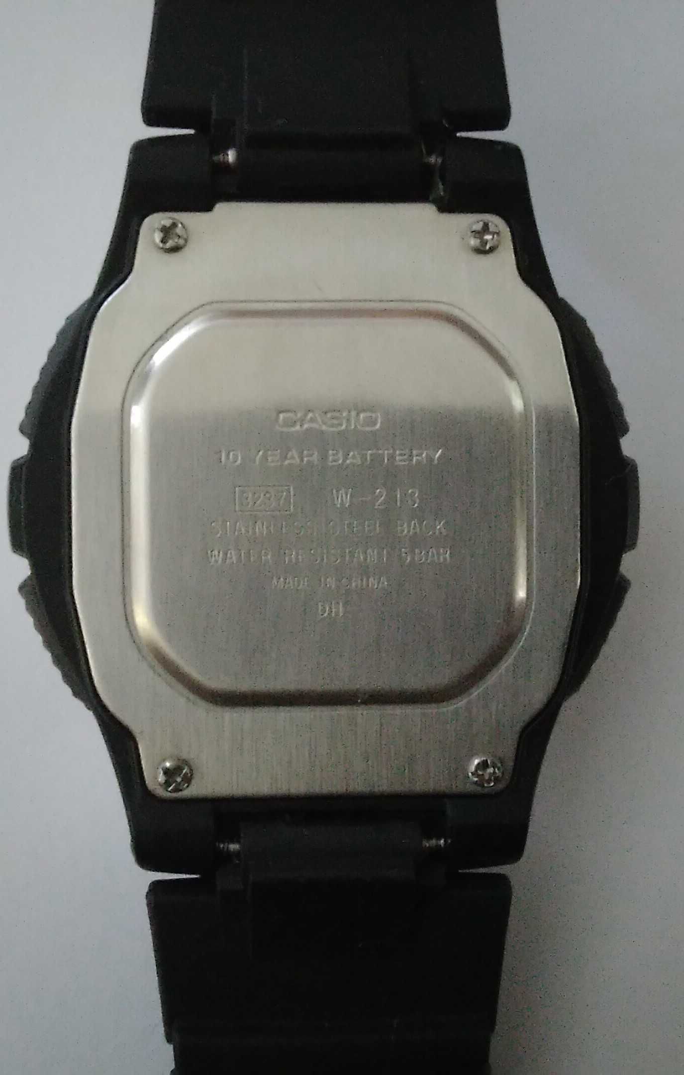 Годинник чоловічий Casio W213 (водозахист 50м.)