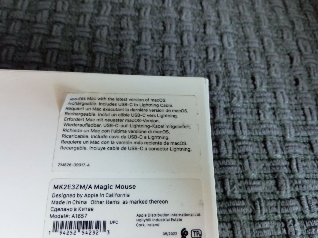 Мишка Apple Magic Mouse 2