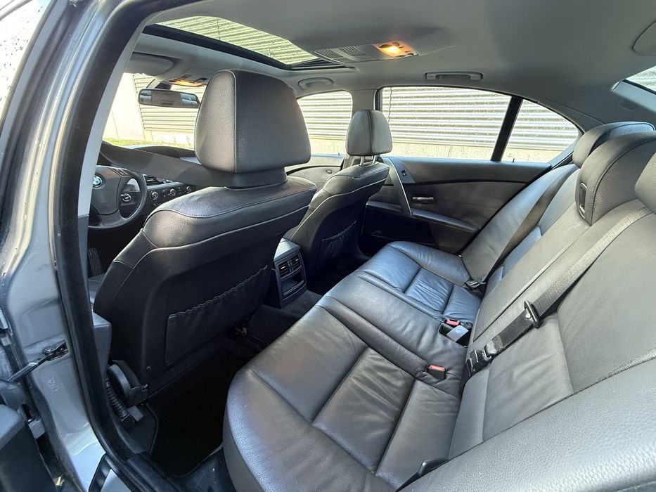 BMW e60 525d Automat, Alu 18”, Szyberdach, Skóra, Xenon