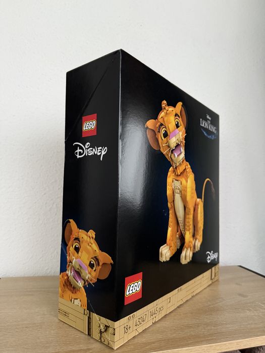 LEGO simba rei leão - novo