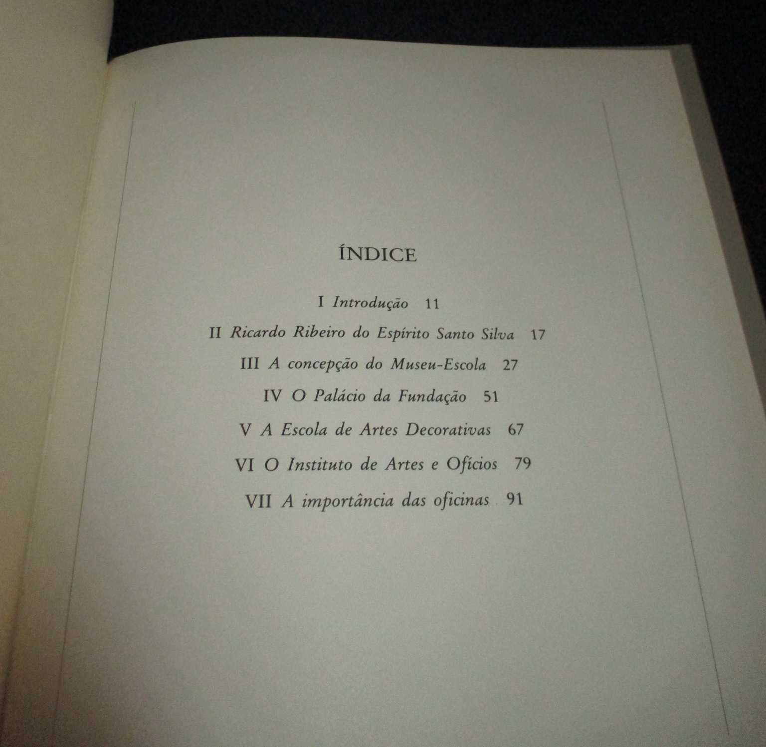 Livro Fundação Ricardo do Espírito Santo Silva António Alçada Baptista