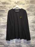Koszulka Długi Rękaw Lyle Scott Czarna Logo