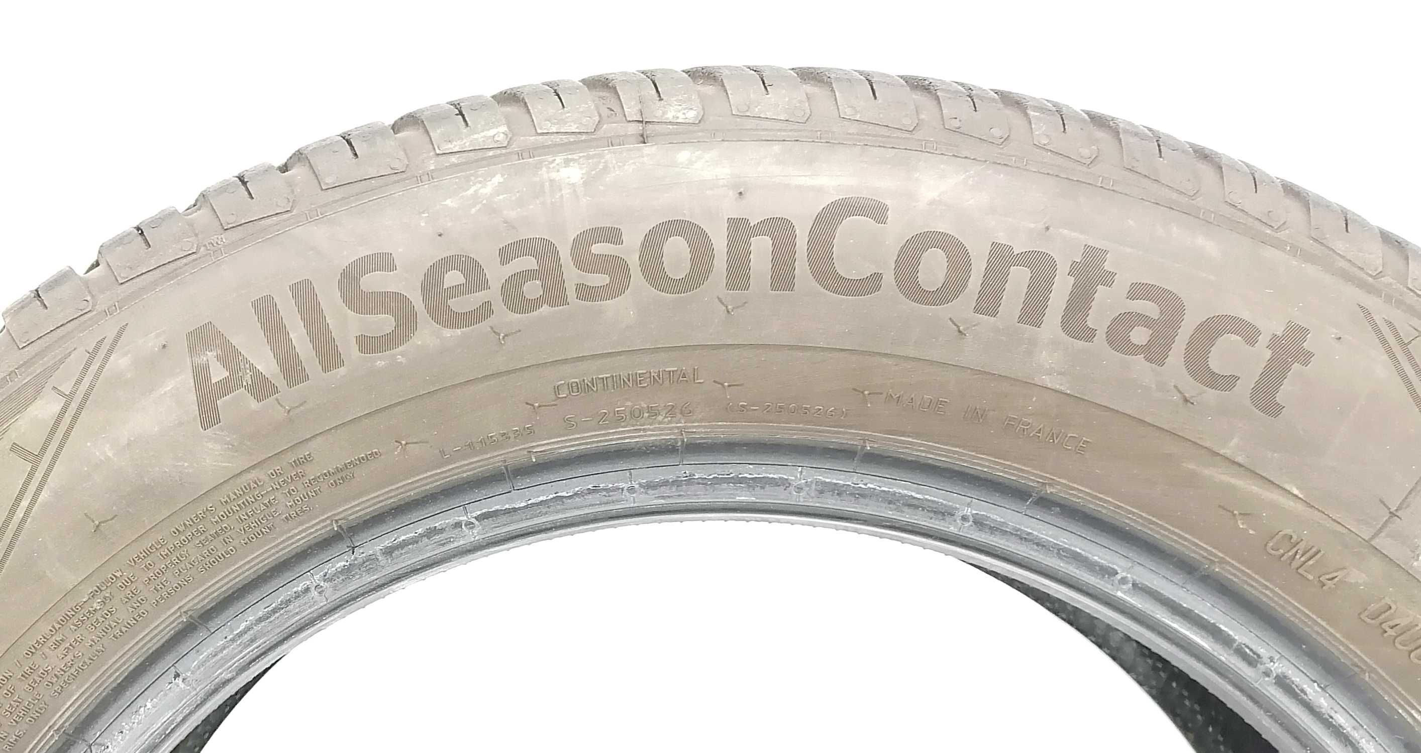 2x 195/60 R16 Continental opony całoroczne 5,5 mm / wysyłka montaż