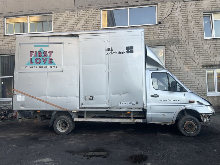 Mercedes Sprinter 413 CDI 2002р. СПАРКА,БУДКА,ГІДРОБОРТ