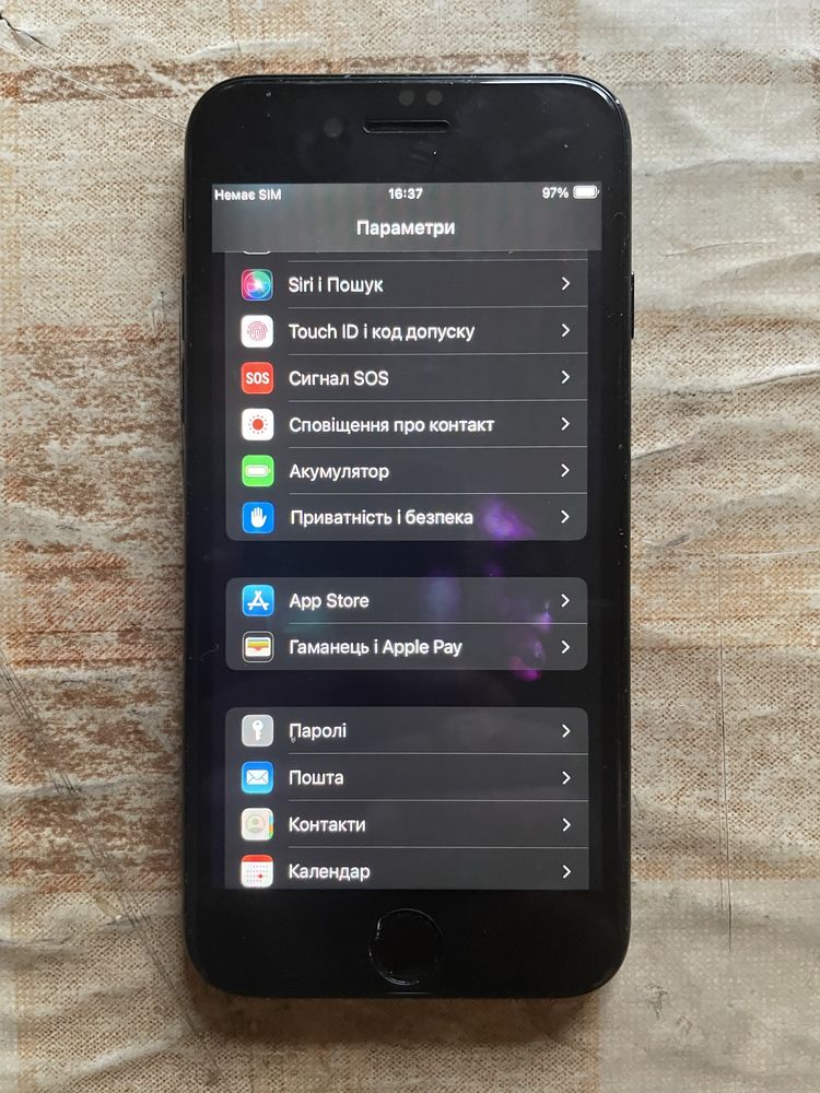 Iphone SE 2022 Black 64gb(R-sim)
