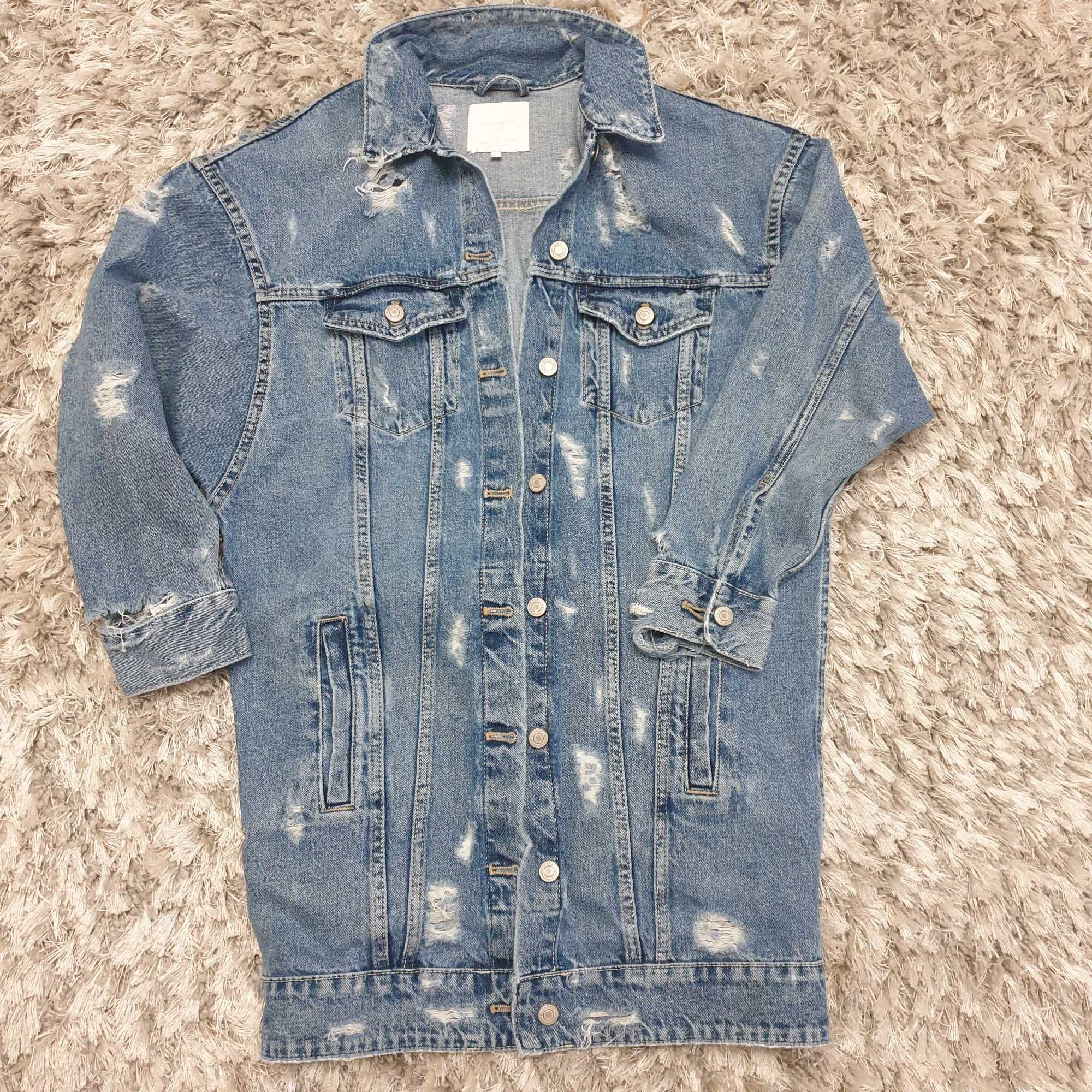 Джинсова куртка з колекції Zara Trafaluc denimwear.