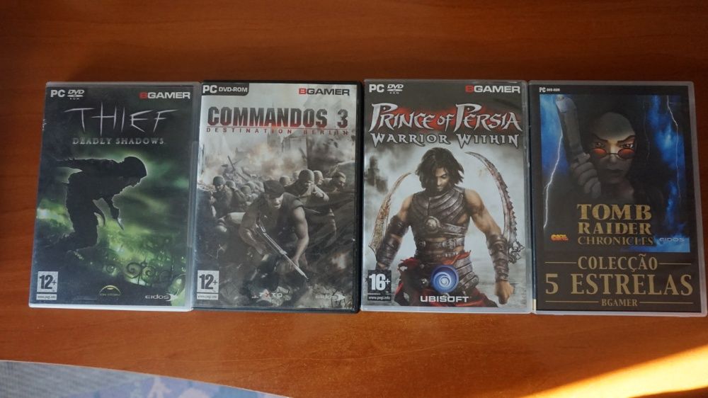 Jogos de PC - BGamer - Thief, Tomb Raider, Prince of Persia, Commandos