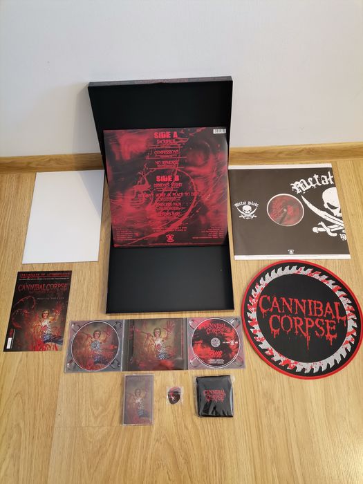 CANNIBAL CORPSE limit DELUXE EDITION kolekcjonerka winyl kaseta płyta