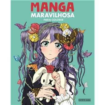 Manga Maravilhosa para Colorir
