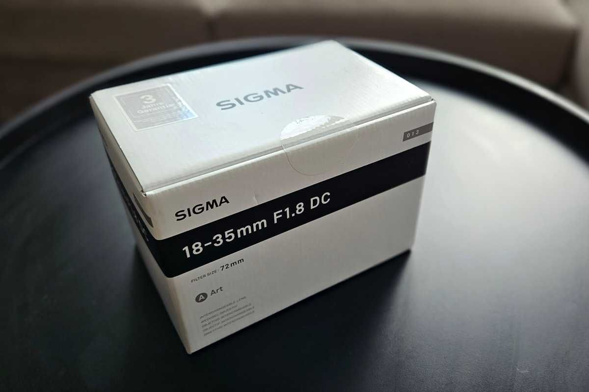 NOWY obiektyw Sigma Art 18-35mm F/1.8 DC - Canon