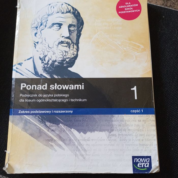Ponad słowami 1, klasa 1, nowa era, zakres podstawowy i rozszerzony 1