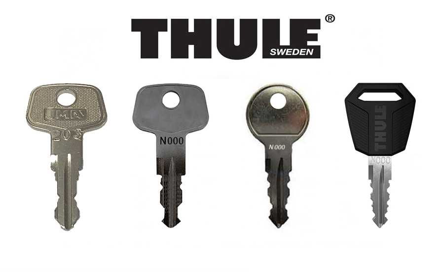 Thule все ключи для багажника бокса на крышу авто Terra Modula подбор