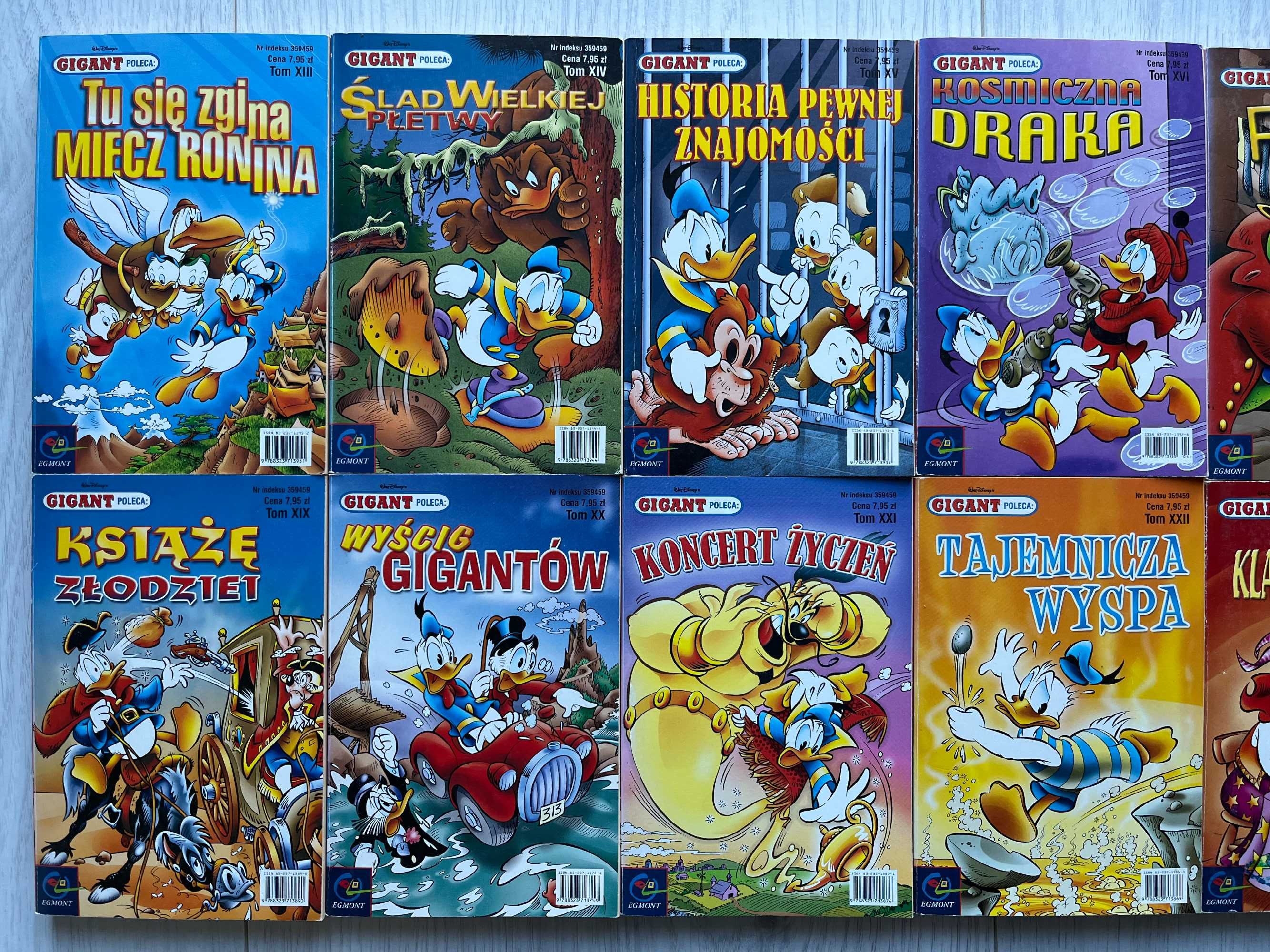 Komiks Gigant Cały Rok 2002 numery 13-24