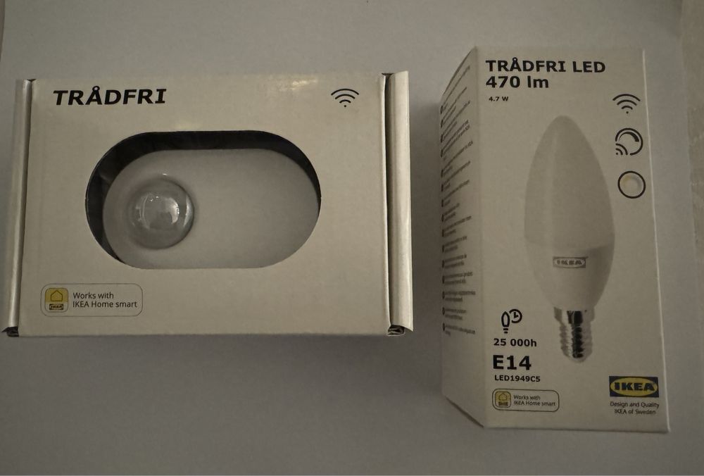 KIT TRÅDFRI Sensor de movimento s/fios + lampada - NOVO