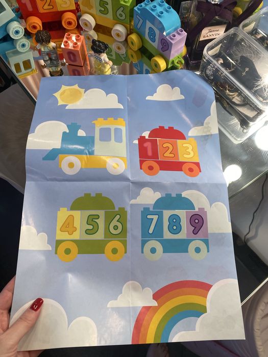Конструктор lego duplo потяг для малюків розвиваючі іграшки кубики