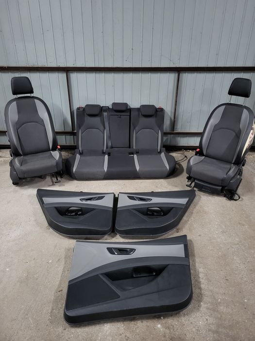 Seat Leon 3 Kombi Fotele Boczki Półskóry
