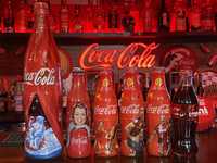 Garrafas Coca-Cola
